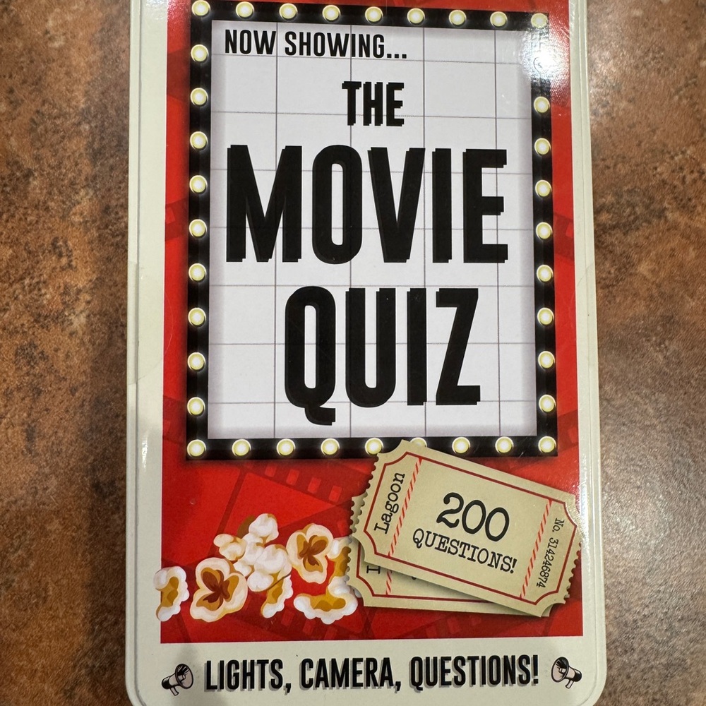 Movie Quiz Card Game